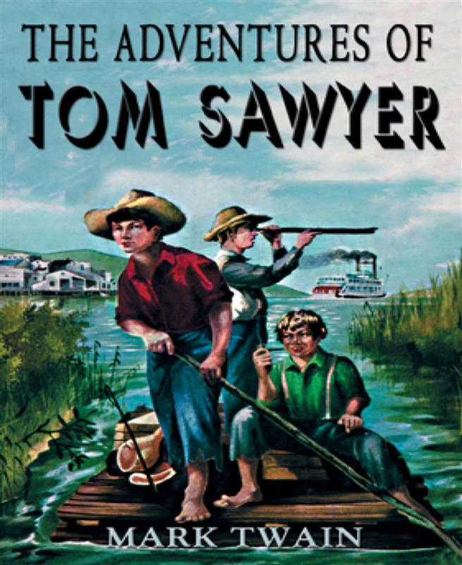 Приключения тома сойера на английском. Mark Twain Tom Sawyer. Книга the Adventures of Tom Sawyer.