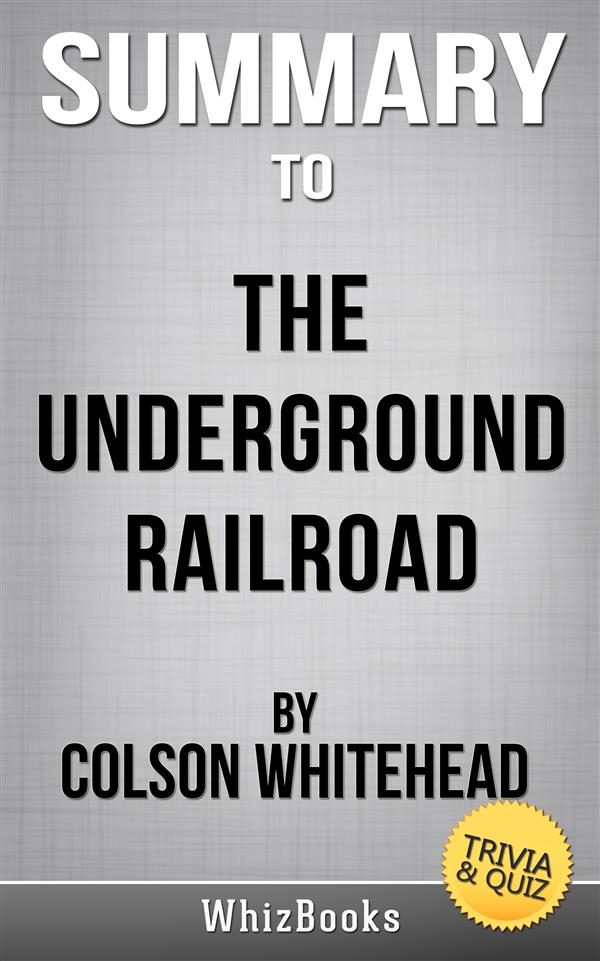 the underground railroad novel book buy
