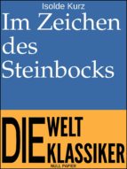 IM ZEICHEN DES STEINBOCKS IM ZEICHEN DES STEINBOCKS
