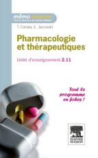 PHARMACOLOGIE ET THÉRAPEUTIQUES PHARMACOLOGIE ET THÉRAPEUTIQUES