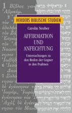 AFFIRMATION UND ANFECHTUNG AFFIRMATION UND ANFECHTUNG