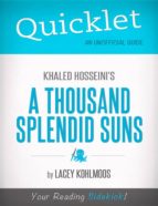 QUICKLET ON KHALED HOSSEINI'S A THOUSAND SPLENDID SUNS QUICKLET ON KHALED HOSSEINI'S A THOUSAND SPLENDID SUNS