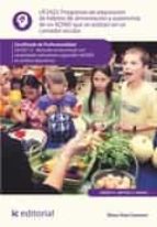 PROGRAMAS DE ADQUISICIÓN DE HÁBITOS DE ALIMENTACIÓN Y AUTONOMÍA DE UN ACNEE QUE SE REALIZAN EN UN COMEDOR ESCOLAR. SSCE0112 PROGRAMAS DE ADQUISICIÓN DE HÁBITOS DE ALIMENTACIÓN Y AUTONOMÍA DE UN ACNEE QUE SE REALIZAN EN UN COMEDOR ESCOLAR. SSCE0112