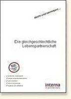DIE GLEICHGESCHLECHTLICHE LEBENSPARTNERSCHAFT DIE GLEICHGESCHLECHTLICHE LEBENSPARTNERSCHAFT