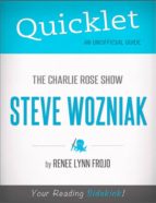 QUICKLET ON THE CHARLIE ROSE SHOW: STEVE WOZNIAK (CLIFFNOTES-LIKE SUMMARY) QUICKLET ON THE CHARLIE ROSE SHOW: STEVE WOZNIAK (CLIFFNOTES-LIKE SUMMARY)