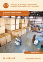 Ajuste y embalado de muebles y elementos de carpintería. MAMD0209 