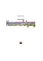 ABSURDITÄT: HEXENVERFOLGUNG ABSURDITÄT: HEXENVERFOLGUNG