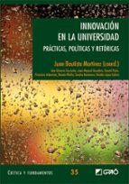 INNOVACIÓN EN LA UNIVERSIDAD INNOVACIÓN EN LA UNIVERSIDAD