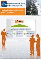 OPERATIVE VERTRIEBSKONZEPTIONEN EFFEKTIV UMSETZEN OPERATIVE VERTRIEBSKONZEPTIONEN EFFEKTIV UMSETZEN