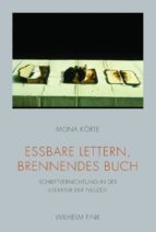 ESSBARE LETTERN, BRENNENDES BUCH ESSBARE LETTERN, BRENNENDES BUCH