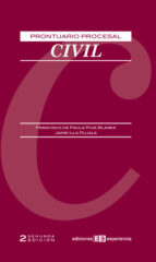 PRONTUARIO PROCESAL CIVIL PRONTUARIO PROCESAL CIVIL