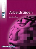 ARBEIDSTIJDEN ARBEIDSTIJDEN