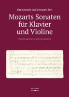 MOZARTS SONATEN FÜR KLAVIER UND VIOLINE MOZARTS SONATEN FÜR KLAVIER UND VIOLINE