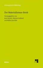 DER MATERIALISMUS-STREIT DER MATERIALISMUS-STREIT