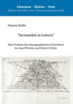 "Verwandelt in Lettern"