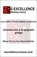 Introducción a la epigrafía griega