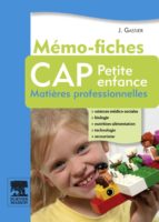 MÉMO-FICHES CAP PETITE ENFANCE MÉMO-FICHES CAP PETITE ENFANCE