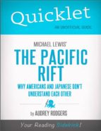 QUICKLET ON MICHAEL LEWIS' PACIFIC RIFT: WHY AMERICANS AND JAPANESE DON'T UNDERSTAND EACH OTHER QUICKLET ON MICHAEL LEWIS' PACIFIC RIFT: WHY AMERICANS AND JAPANESE DON'T UNDERSTAND EACH OTHER