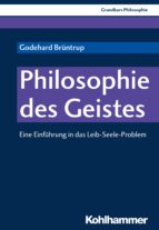 PHILOSOPHIE DES GEISTES PHILOSOPHIE DES GEISTES