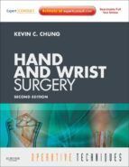OPERATIVE TECHNIQUES: HAND AND WRIST SURGERY E-BOOK OPERATIVE TECHNIQUES: HAND AND WRIST SURGERY E-BOOK