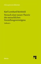 VERSUCH EINER NEUEN THEORIE DES MENSCHLICHEN VORSTELLUNGSVERMÖGENS VERSUCH EINER NEUEN THEORIE DES MENSCHLICHEN VORSTELLUNGSVERMÖGENS