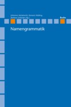 NAMENGRAMMATIK NAMENGRAMMATIK