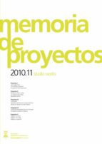 Memoria de proyectos 2010-11