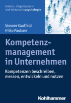 KOMPETENZMANAGEMENT IN UNTERNEHMEN KOMPETENZMANAGEMENT IN UNTERNEHMEN